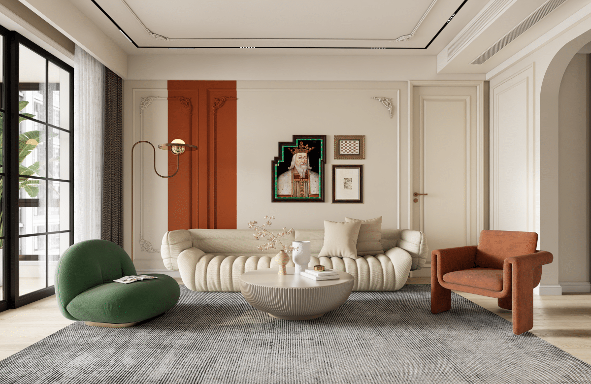 图片[2]-D5渲染器法式客餐厅场景模型-刷子库