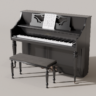 图片[11]-D5渲染器钢琴模型55款-刷子库