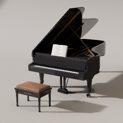 图片[34]-D5渲染器钢琴模型55款-刷子库