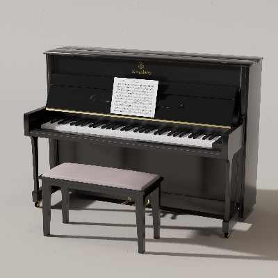 图片[40]-D5渲染器钢琴模型55款-刷子库