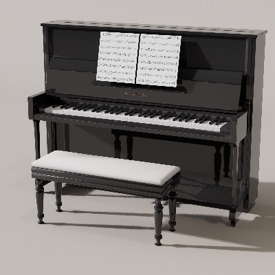 图片[48]-D5渲染器钢琴模型55款-刷子库