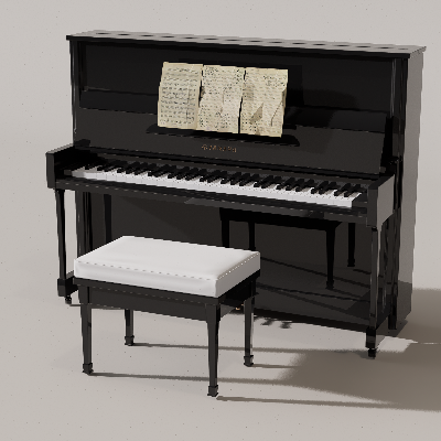 图片[49]-D5渲染器钢琴模型55款-刷子库
